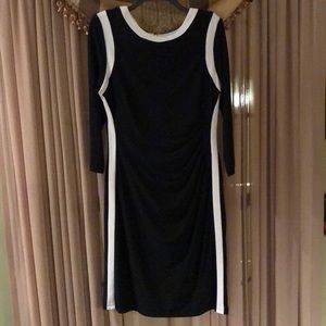 Black and white dress